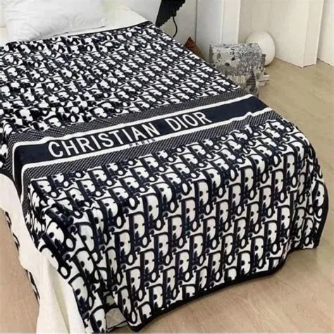 christian dior blanket